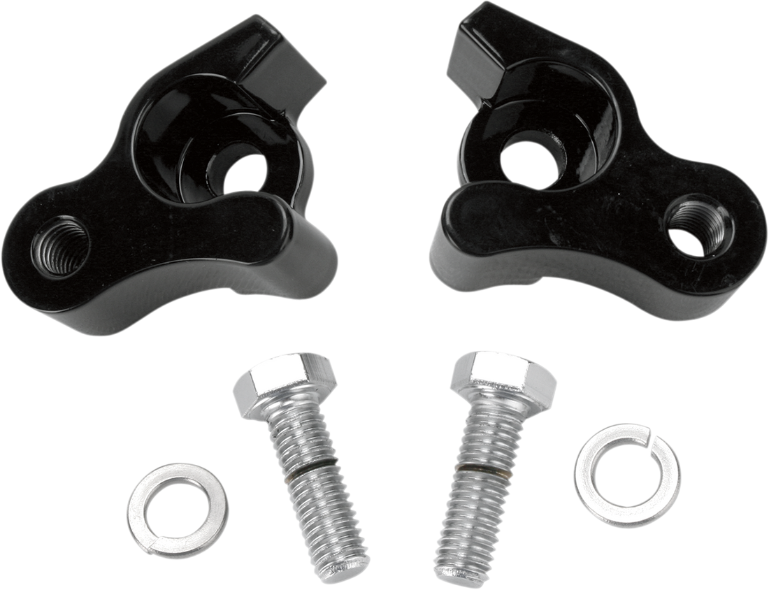 1304-0341 - BURLY BRAND Rear Lowering Kit - Black - Lowers 1" - '09-'16 FL B28-42008