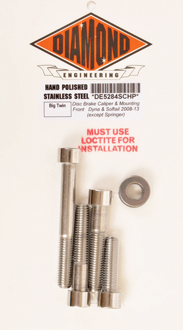 2401-0830 - DIAMOND ENGINEERING Front Caliper Socket Bolt Kit DE5284SCHP