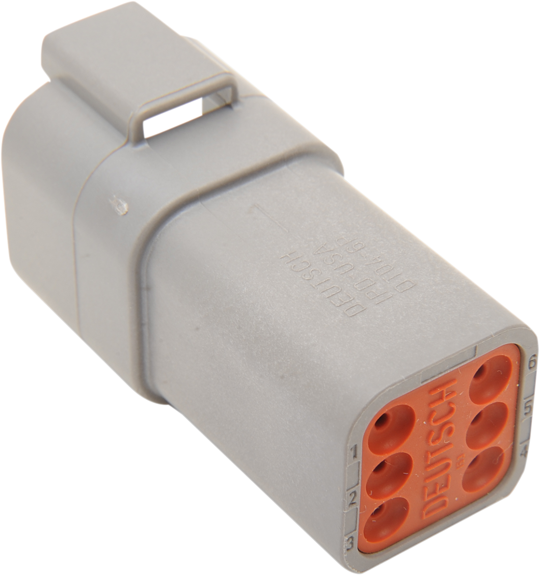 2120-0045 - NAMZ Deutsch Receptacle - 6 Pin - Gray DR-6G