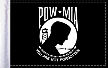0521-0027 - PRO PAD POW-MIA Flag - 10" x 15" FLG-POW15