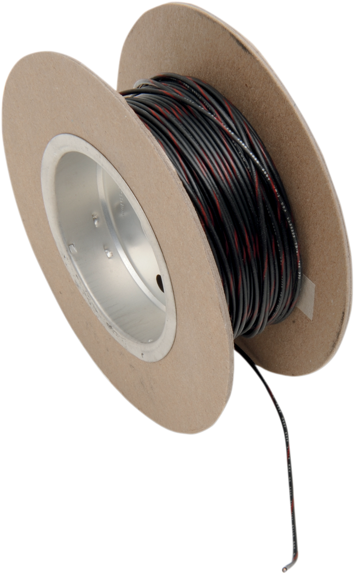 2120-0507 - NAMZ 100' Wire Spool - 18 Gauge - Black/Red NWR-02-100