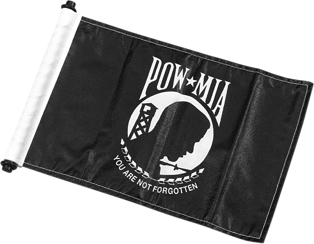 0521-0223 - PRO PAD Antenna Mount - P.O.W. Flag - 6" x 9" AFM-POW