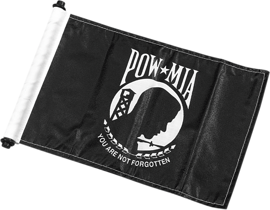 0521-0223 - PRO PAD Antenna Mount - P.O.W. Flag - 6" x 9" AFM-POW