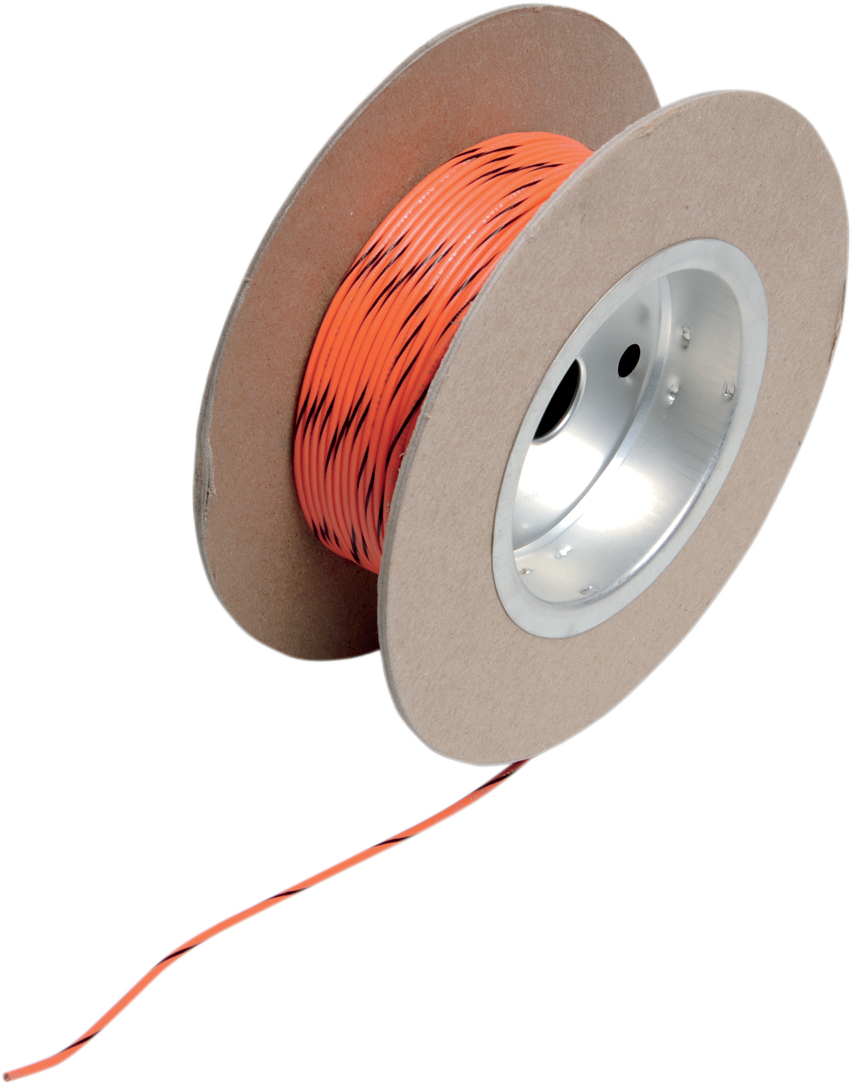 2120-0517 - NAMZ 100' Wire Spool - 18 Gauge - Orange/Black NWR-30-100