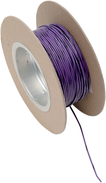 2120-0521 - NAMZ 100' Wire Spool - 18 Gauge - Violet/Black NWR-70-100