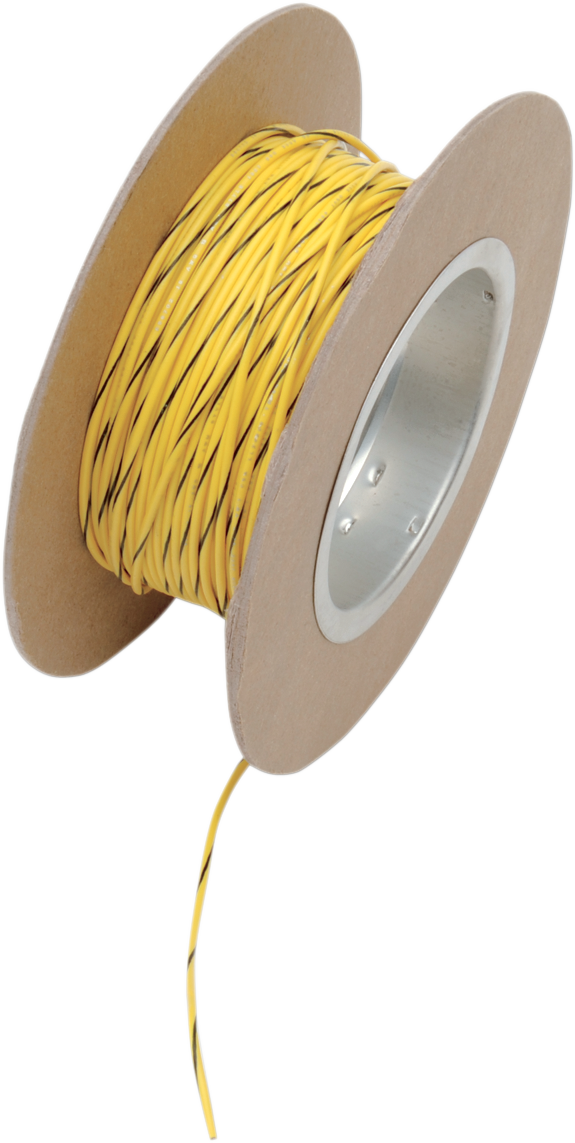 2120-0528 - NAMZ 100' Wire Spool - 18 Gauge - Yellow/Black NWR-40-100