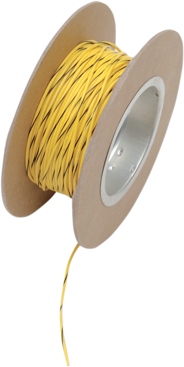 2120-0528 - NAMZ 100' Wire Spool - 18 Gauge - Yellow/Black NWR-40-100