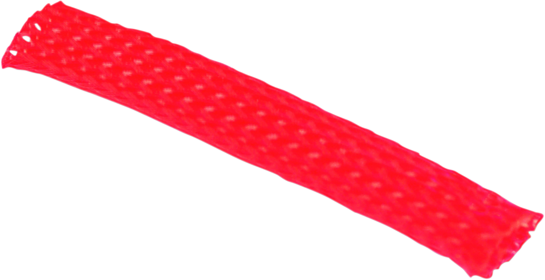 2120-0906 - NAMZ Braided Flex Sleeving - Red NBFS-RE