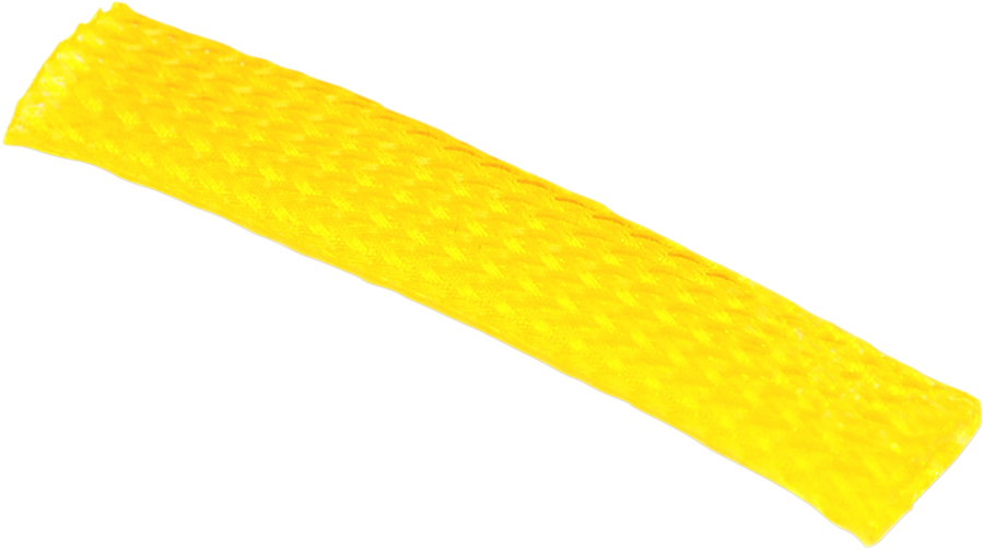 2120-0907 - NAMZ Braided Flex Sleeving - Yellow NBFS-YE