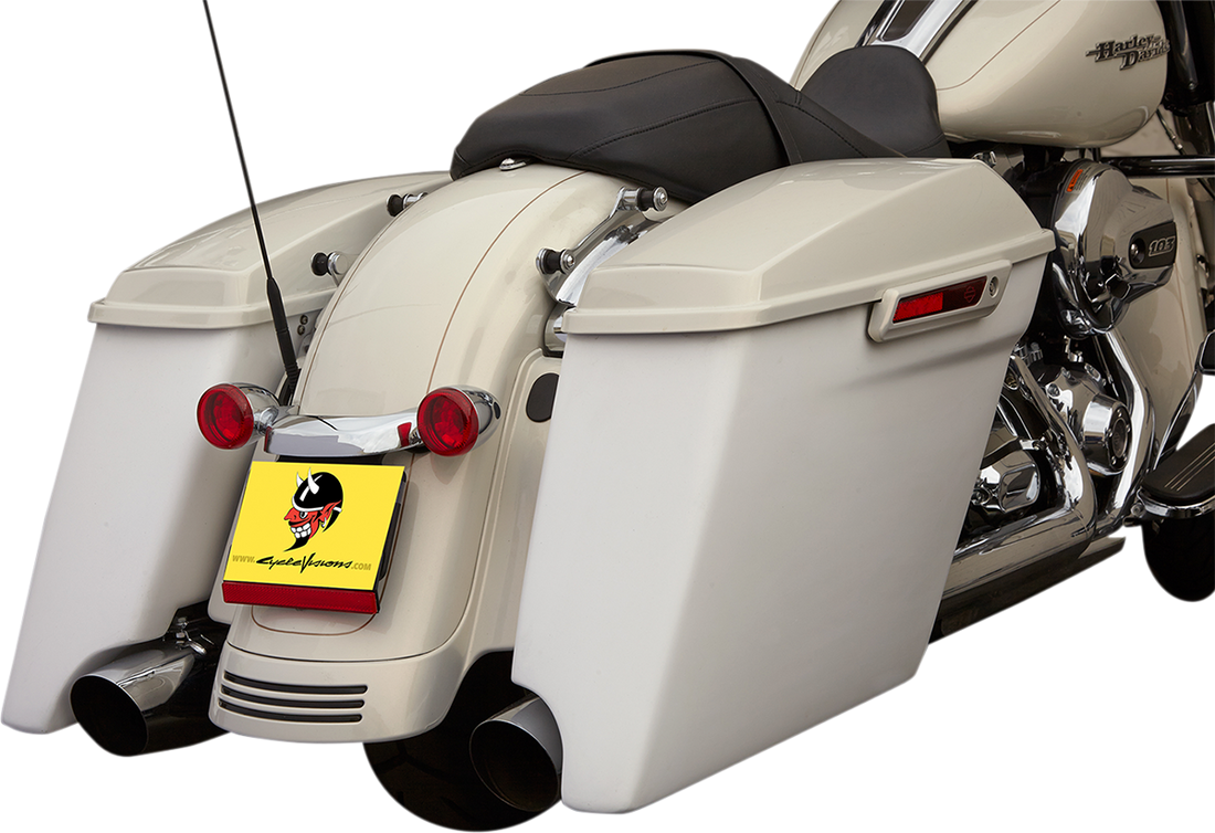 3501-1006 - CYCLE VISIONS Saddlebag Extension - No Cut-Out - Left CV7282