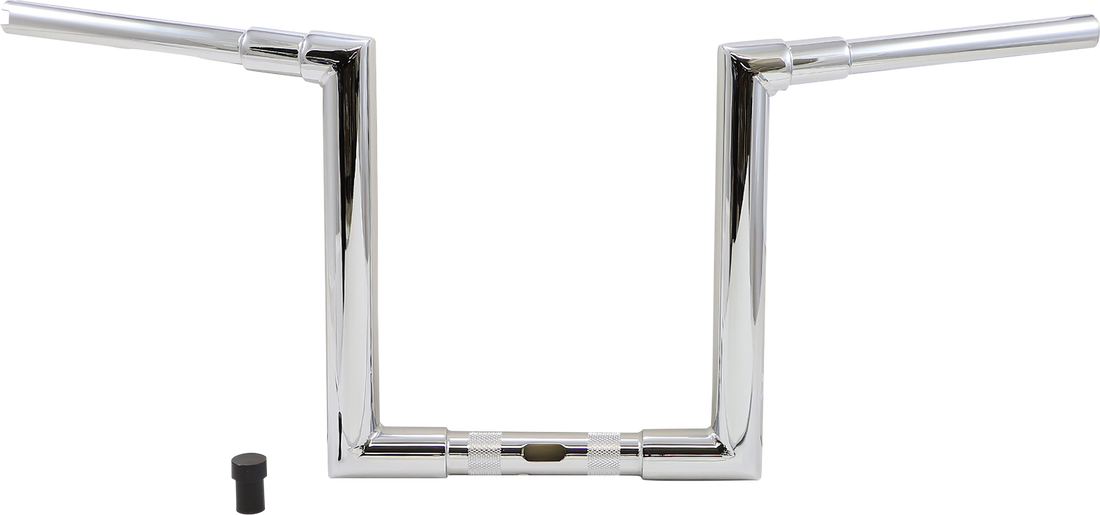 0601-5932 - BURLY BRAND Handlebar - Jason - 12" - Chrome B12-6090C