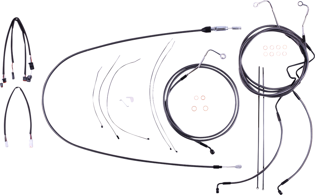 0662-1148 - MAGNUM Control Cable Kit - KARBONFIBR 7871221