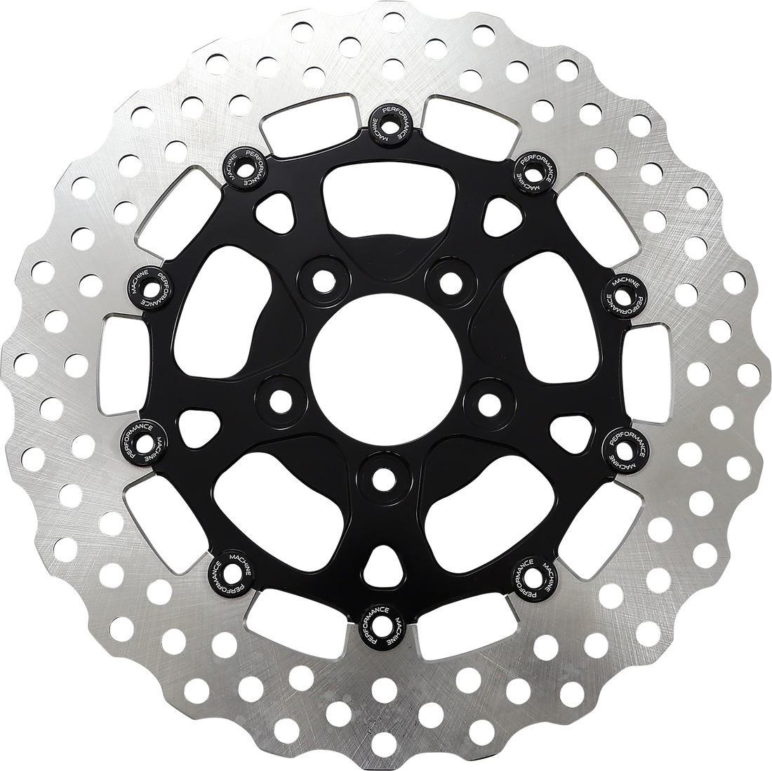 1710-4295 - PERFORMANCE MACHINE (PM) Front Dominator Rotor - 11.5" - Black 0133-1535S-B