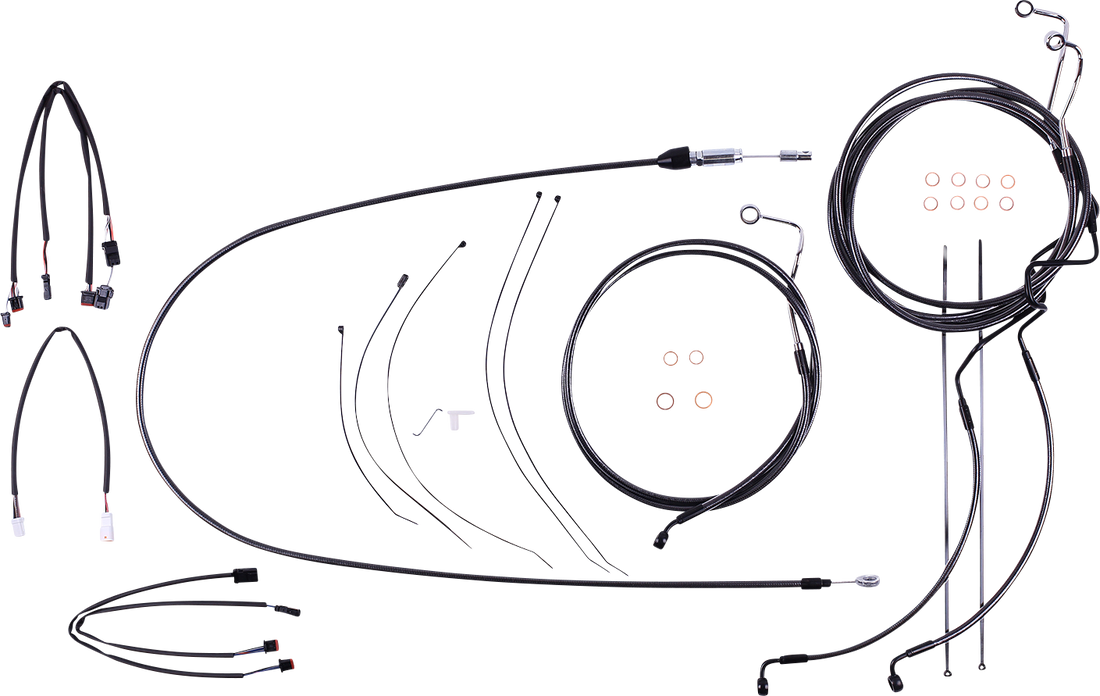 0662-1130 - MAGNUM Control Cable Kit - Black Pearl* 4871202