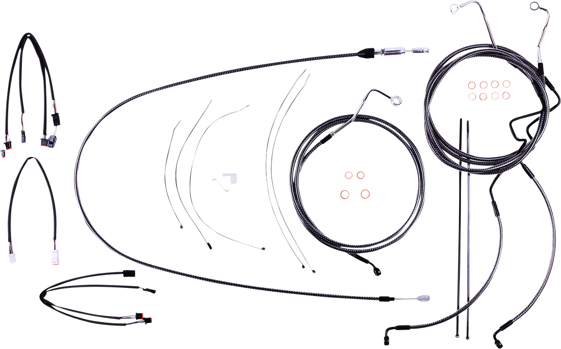 0662-1132 - MAGNUM Control Cable Kit - KARBONFIBR 7871202
