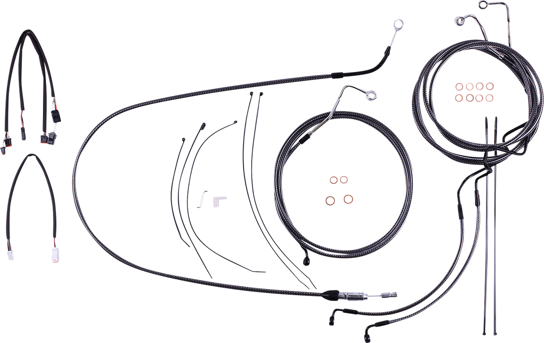 0662-1085 - MAGNUM Control Cable Kit - KARBONFIBR 7871192