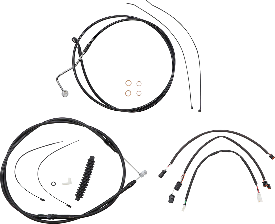 0662-0988 - MAGNUM Control Cable Kit - XR - Black 486981