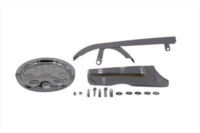 27-0542 - Chrome Belt Guard and Pulley Cover Kit