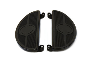 27-0907 - Driver Black Footboard Set with Bullseye Design