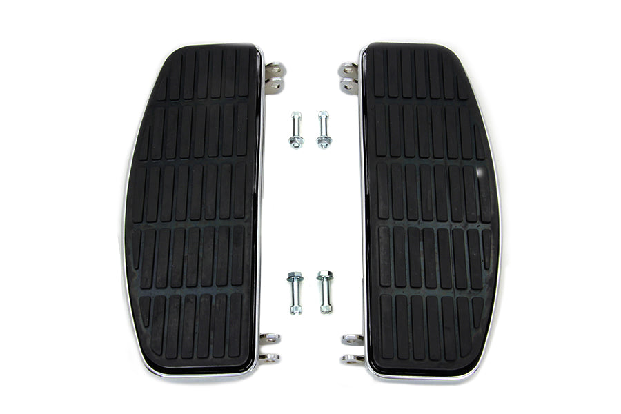 27-1011 - FXRP Driver Chrome 'D' Shape Footboard Set