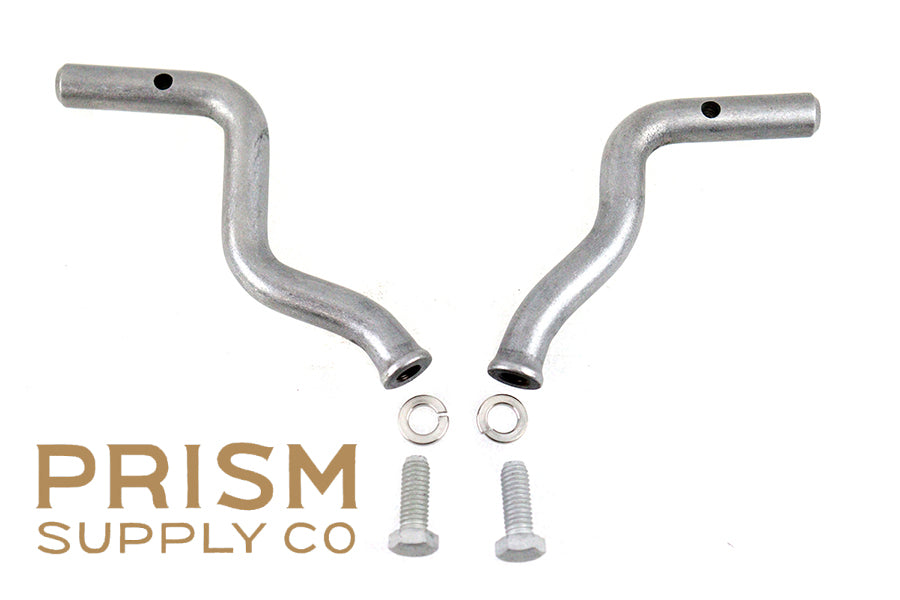 27-2127 - Prism Footpeg Support Bar Set Natural Stainless Steel