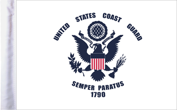 0521-0983 - PRO PAD Coast Guard Flag - 6" x 9" FLG-CGD