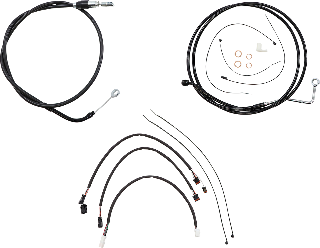 0662-1060 - MAGNUM Control Cable Kit - XR - Black 4861171