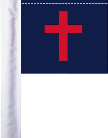 0521-1017 - PRO PAD Christian Flag - 6" x 9" FLG-CHRIST