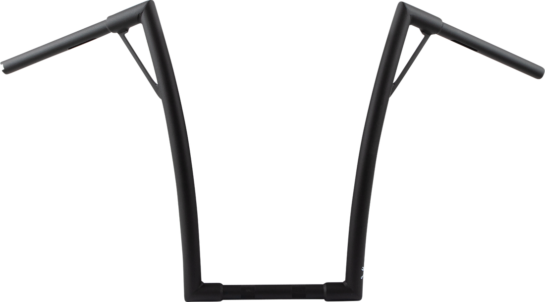 0601-5942 - BURLY BRAND Handlebar - Louie - 19" - Textured Black B12-7011TB