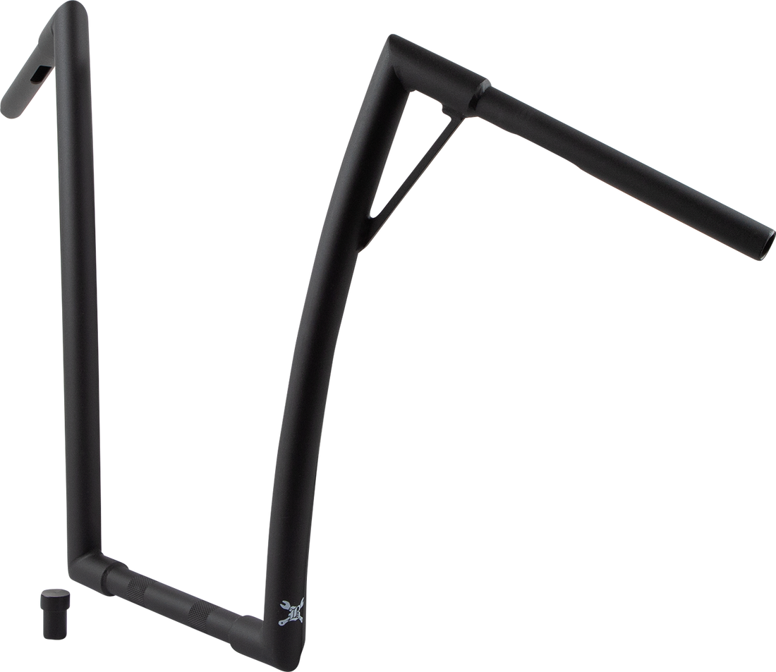 0601-5942 - BURLY BRAND Handlebar - Louie - 19" - Textured Black B12-7011TB
