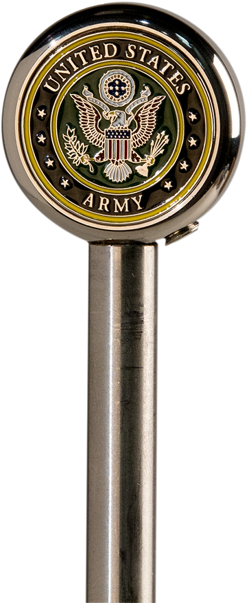 0521-1022 - PRO PAD Army Crest Flag Topper - 9" POLE9-ARM-CT