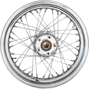 DRAG SPECIALTIES Wheel - Laced - 40 Spoke - Rear - Chrome - 16x3 - '86-'99 FLT 64436A