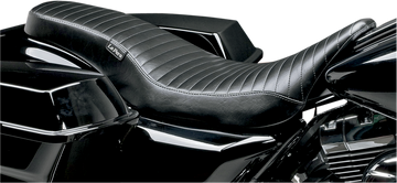 0801-0610 - LE PERA Cobra Full-Length Seat - Pleated - Black - FL LK-079PT