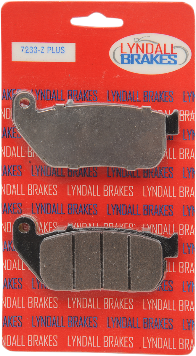 1720-0031 - LYNDALL RACING BRAKES LLC Z-Plus Brake Pads - Sportster 7233-Z+
