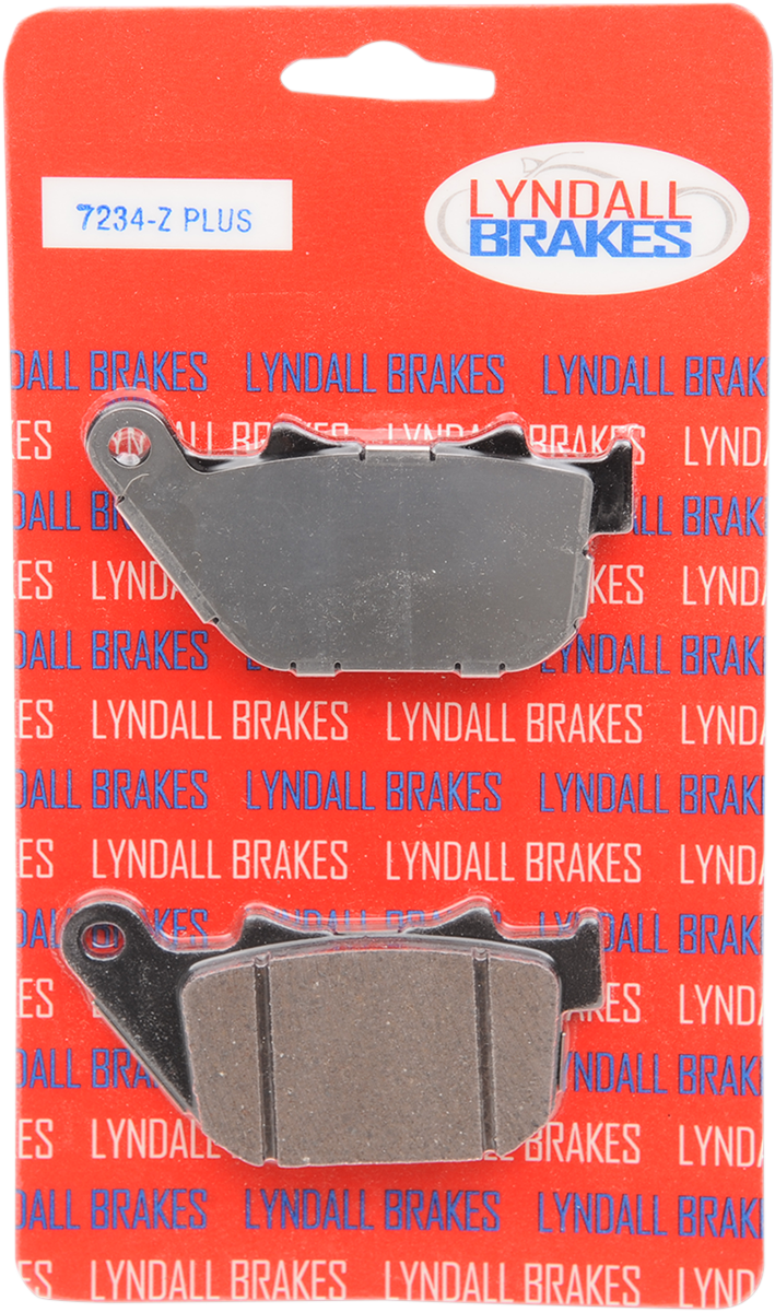 1720-0032 - LYNDALL RACING BRAKES LLC Z-Plus Brake Pads - Sportster 7234-Z+