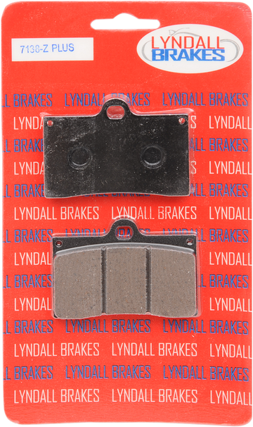 1720-0034 - LYNDALL RACING BRAKES LLC Z-Plus Brake Pads - Brembo 7138-Z+