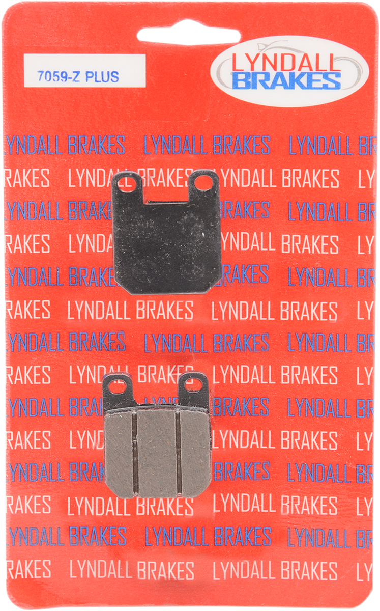 1720-0035 - LYNDALL RACING BRAKES LLC Z-Plus Brake Pads - PM Calipers 7153-Z+