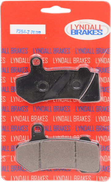 1720-0063 - LYNDALL RACING BRAKES LLC Z-Plus Brake Pads - Harley-Davidson 7254-Z+