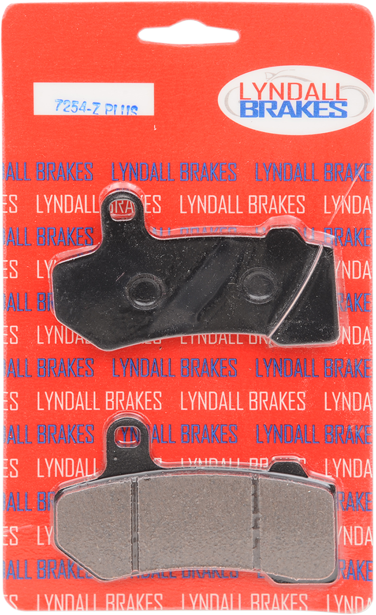 1720-0063 - LYNDALL RACING BRAKES LLC Z-Plus Brake Pads - Harley-Davidson 7254-Z+