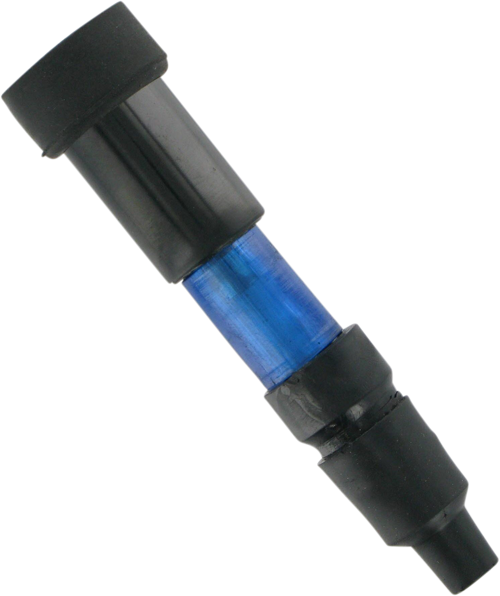 DS-305011 - PARTS UNLIMITED Spark Plug Cap - Straight - Blue DS305011