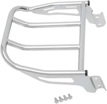1510-0097 - MOTHERWELL 2-Up Backrest Luggage Rack - Chrome MWL-167-06-CH