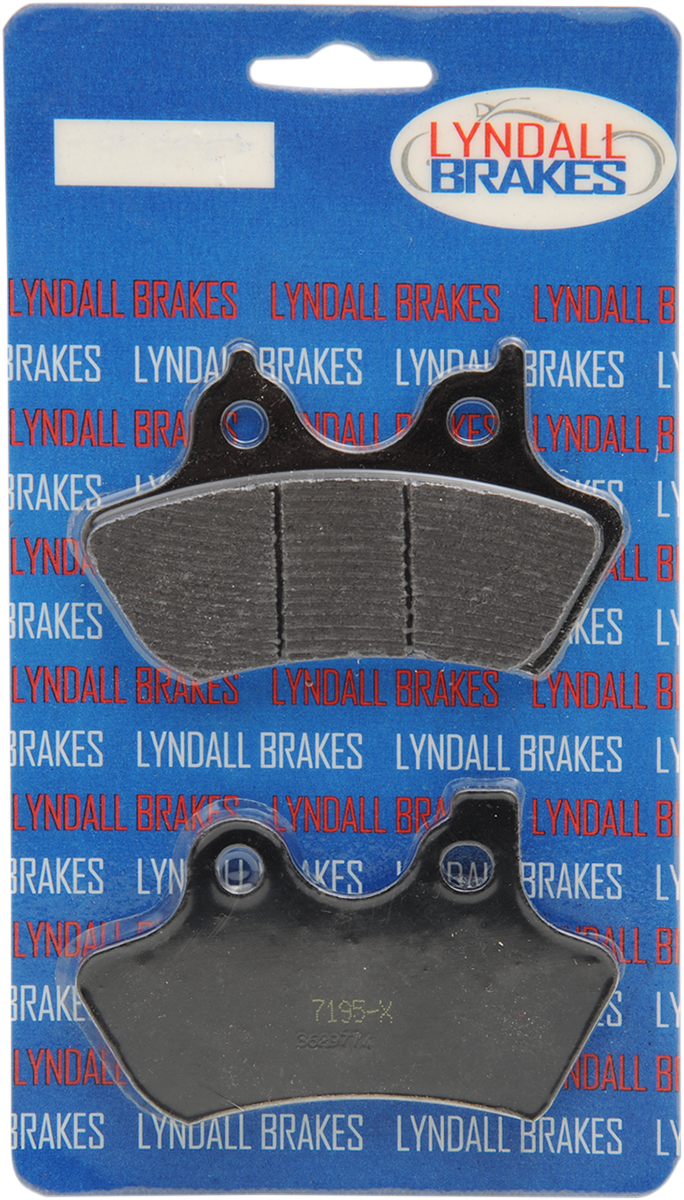 1720-0459 - LYNDALL RACING BRAKES LLC X-Treme Brake Pads - Harley-Davidson '00-'07 7195X