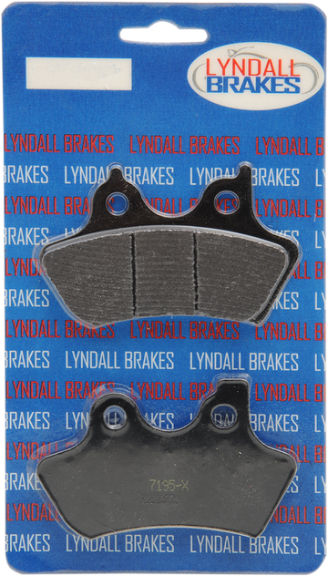 1720-0459 - LYNDALL RACING BRAKES LLC X-Treme Brake Pads - Harley-Davidson '00-'07 7195X