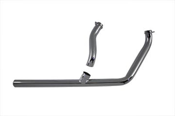 29-0146 - Chrome Exhaust Header Kit for Kick or Electric
