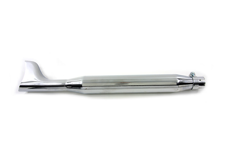 30-0151 - Chrome Fishtail Muffler 30