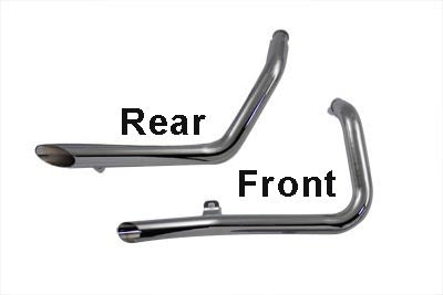 30-0385 - Exhaust Drag Pipe Set Side Slash Style