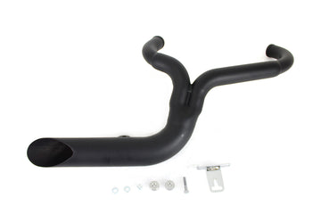 30-0679 - FXD 2:1 Lake Side Pipe Exhaust Black