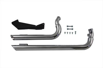 30-0987 - Wyatt Gatling Exhaust Drag Pipe Set Slash Cut