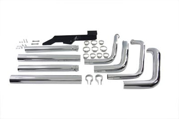 30-1525 - Exhaust Drag Pipe Set Stagger Shots Dual
