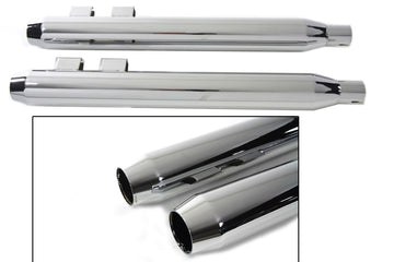 30-3184 - Muffler Set With Chrome Short Tapered End Tips